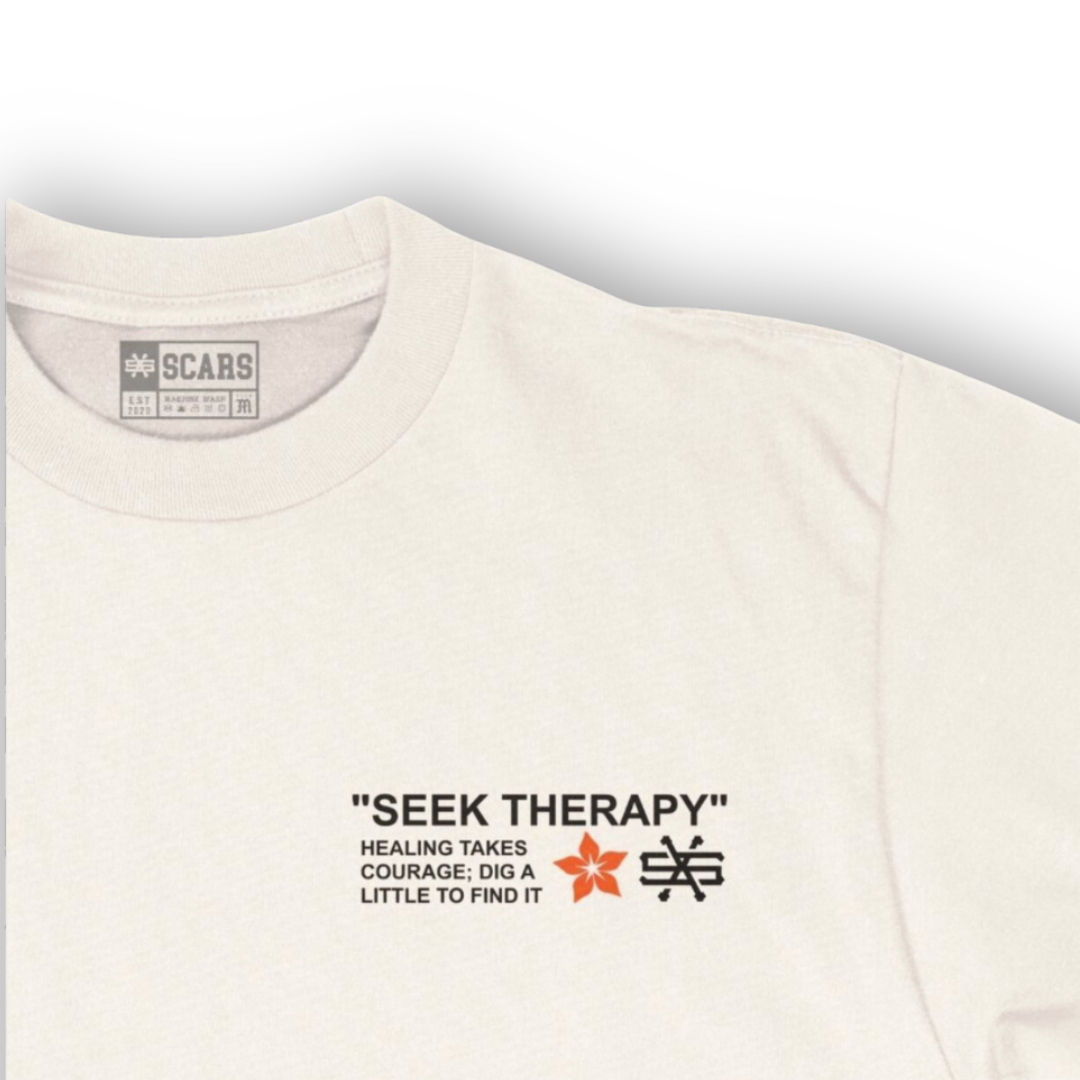 ** NEW** | SCARS™ | "SEEK THERAPY" T-Shirt